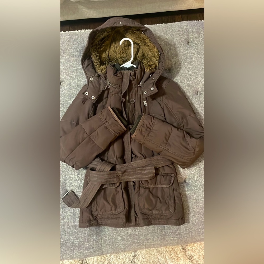 Womens down winter jacket